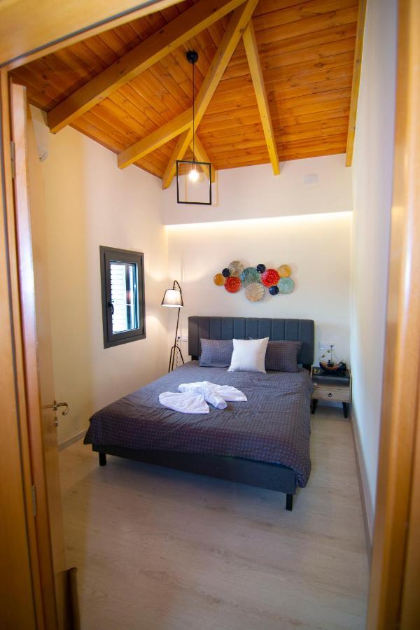 Ampelos Cretan Villa - Private Pool & Heated Ozone Jacuzzi Jerólakosz Kültér fotó