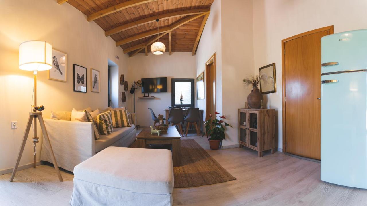 Ampelos Cretan Villa - Private Pool & Heated Ozone Jacuzzi Jerólakosz Kültér fotó